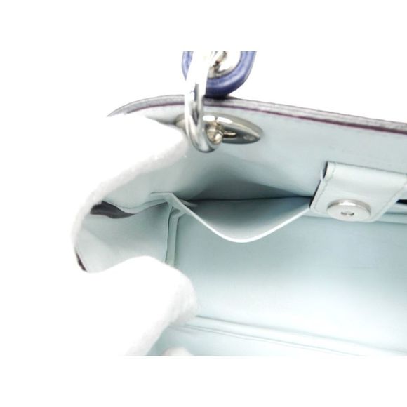 Christian Dior Taurillon Leather Indigo Hardware Diorissimo - Picture 2 of 5